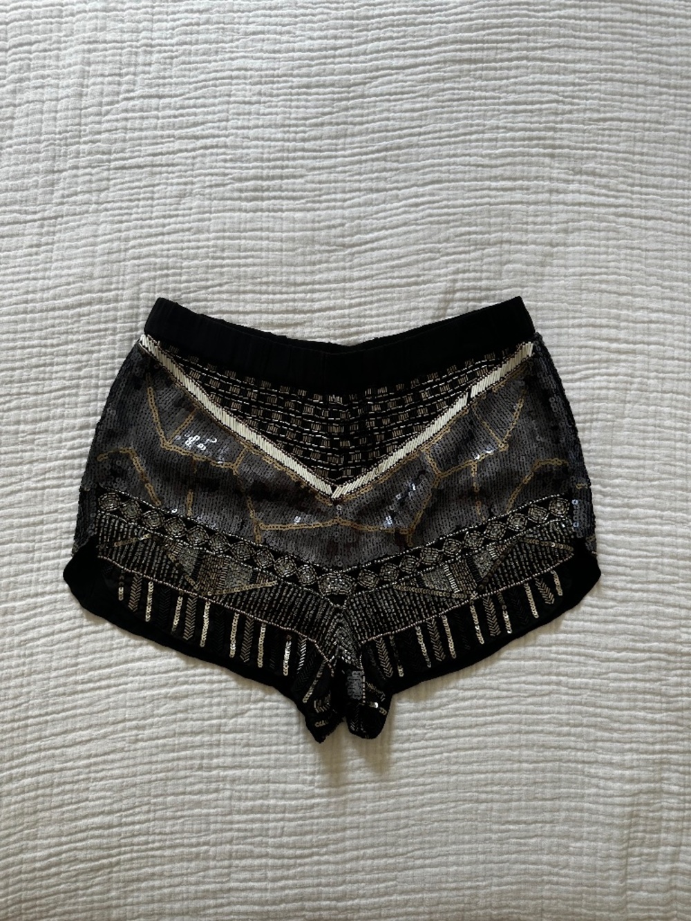 Sequin shorts